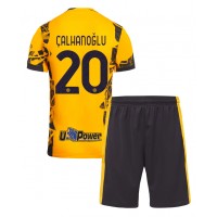 Camiseta Inter Milan Hakan Calhanoglu #20 Tercera Equipación para niños 2024-25 manga corta (+ pantalones cortos)